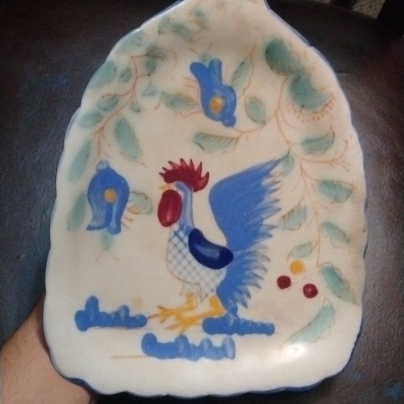 Rooster spoon plate - Picture 6 of 6